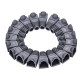 RJ45 Boot End Cap Gray for Cat5 Cat5e Cat6 Ethernet Cable Modular Head Plug Lot