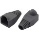 RJ45 Boot End Cap Gray for Cat5 Cat5e Cat6 Ethernet Cable Modular Head Plug Lot
