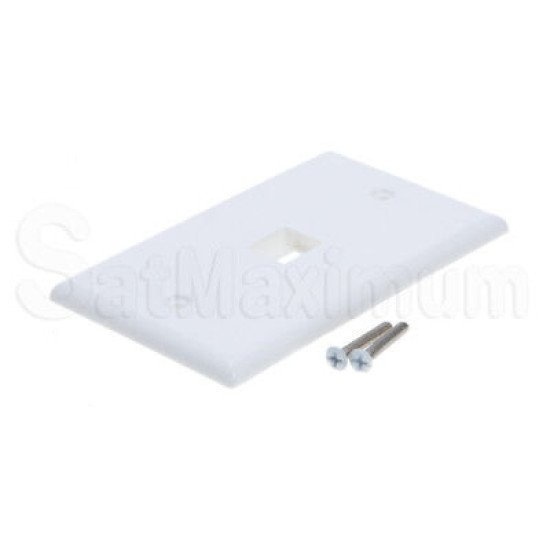 WALLPLATE RJ-45 for KEYSTONE Jack 1 Port 2 Port 3 Port 4 Port 6 Port - LOT