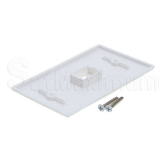 WALLPLATE RJ-45 for KEYSTONE Jack 1 Port 2 Port 3 Port 4 Port 6 Port - LOT