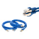 Cat7 S/FTP Ethernet Network Cable High Speed LAN Patch Cord Blue 6ft-20ft LOT