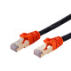 CAT7 Outdoor Ethernet Patch Cable 26AWG Copper SFTP LAN RJ45 Cord 6FT- 200FT Lot