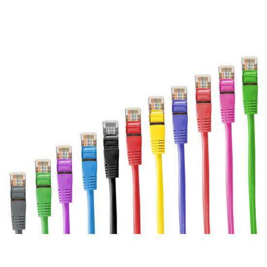 CAT5 Patch Cable Cat 5 Ethernet Cord for Router Internet Network Modem Wire Lot