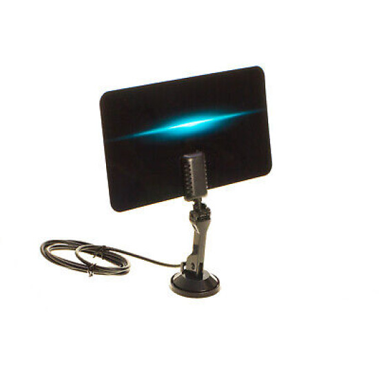 Digital Indoor Ultra Thin TV Antenna 30 Miles HDTV 1080p VHF UHF FM Multi LOT