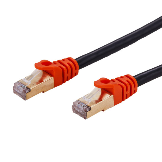 CAT7 SFTP Outdoor 6FT Ethernet Patch Cable 26AWG 600MHz Copper LAN RJ45 Cord