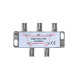 4-Way Coaxial Cable Splitter 5-2300 MHz for RG6 RG59 TV Antenna Multi-Pack LOT