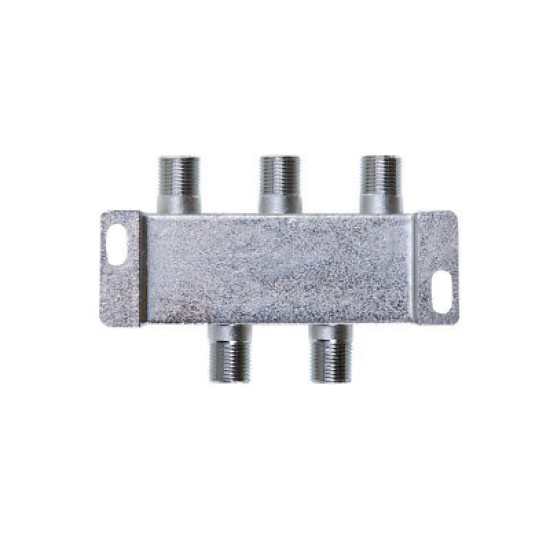 4-Way Coaxial Cable Splitter 5-2300 MHz for RG6 RG59 TV Antenna Multi-Pack LOT