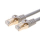 Cat7 S/FTP Ethernet Network Cable High Speed LAN Patch Cord Gray 6f-20ft- LOT