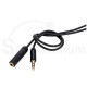 3.5mm 6ft Audio Male to Female Extension Cable Stereo Headphone AUX Slim Cord
