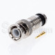 BNC Male to RG59 / RG6 Compression Coax Connector for CCTV Coaxial Cable lot