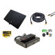 Indoor Digital TV Antenna Black w/Digital Converter Box & RG6 Coaxial Cable LOT