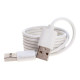 USB 2.0 Cable White Type Male to Male High-Speed Charger Data Transfer Cord Lot