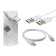 USB 2.0 Cable White Type Male to Male High-Speed Charger Data Transfer Cord Lot