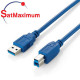 3Ft USB 3.0 Cable A-Male/B-Male Super High Speed Printer Camera Hard Drive Cord