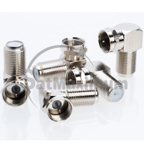 BNC Connector Male Female Coupler RCA Adapter for Coaxial Cable - LOT