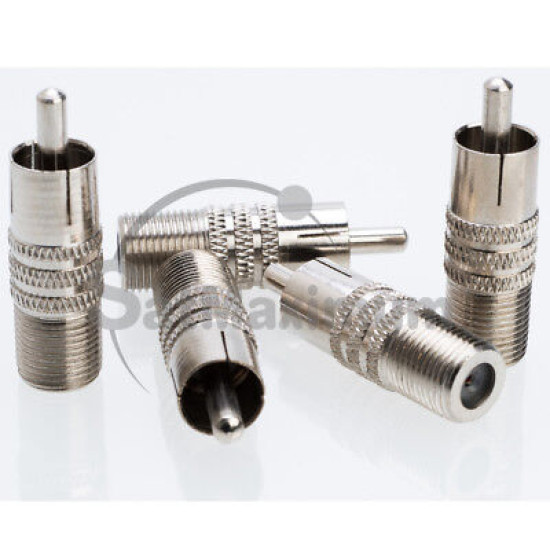 BNC Connector Male Female Coupler RCA Adapter for Coaxial Cable - LOT