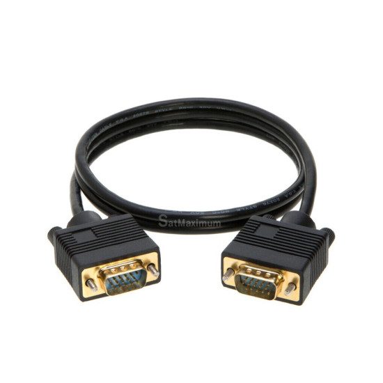 VGA/SVGA Cable 3FT Male to Male Monitor TV Video Wire 15 PIN Cord