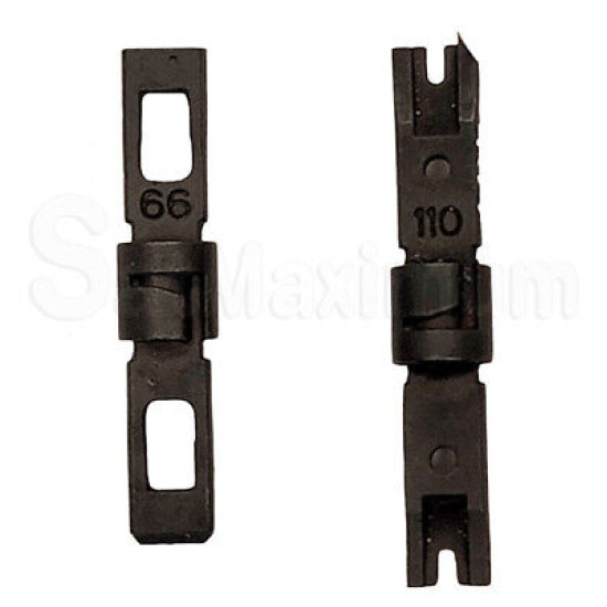 Replacement Blade Set 110/66 for Punch Down Tool Cat5e Cat6 LAN Network Wire