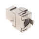 Cat6A RJ45 Network Keystone Jack Shielded Toolless 360 Degree FTP Multi-Pack LOT
