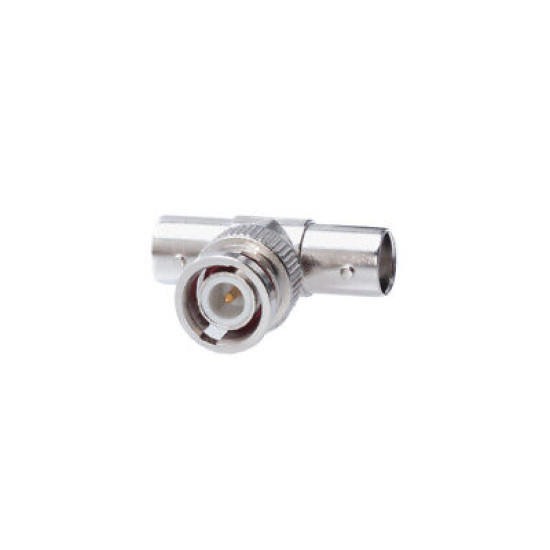 BNC Male to BNC Female T Adapter Connector Coaxial Cable Splitter Multi-Pack LOT
