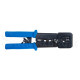 RJ11 RJ12 RJ45 Crimp Tool Pass Thru Cat5 Cat5e Cat6 Cutter Stripper Crimper Tool