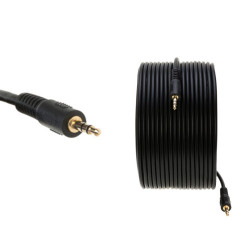 50FT 3.5mm Audio Stereo Male to Male Cable Headphone Car iPad Stereo AUX Cord