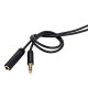 3.5mm Stereo Audio Male to Female Slim Extension Cable 3ft- 100ft Multi-Pack LOT