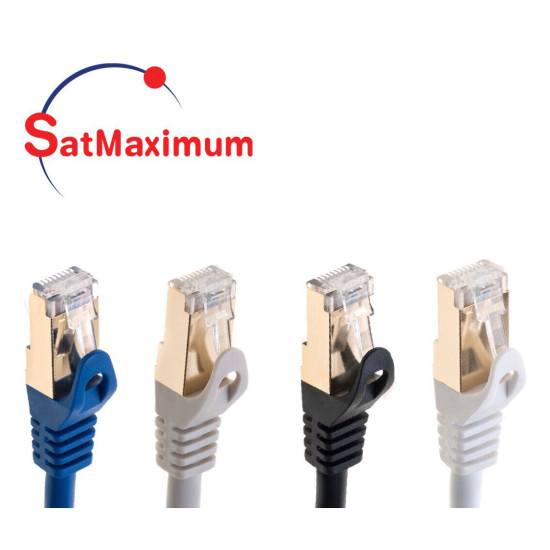 Cat7 Ethernet Network Cable High Speed Shielded LAN Wire Patch Cord RJ45 - LOT