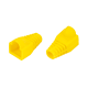 RJ45 Boot End Cap Yellow for Cat5 Cat5e Cat6 Ethernet Cable Modular Plug Lot