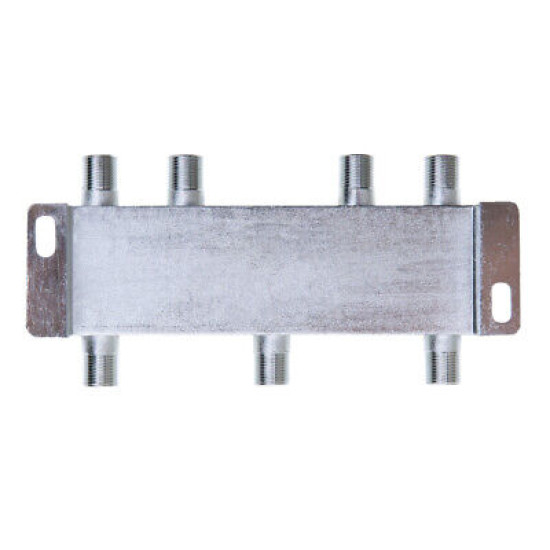 6-Way Coaxial Cable Splitter 5-2300 MHz for RG6 RG59 TV Antenna Multi-Pack LOT