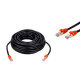 200FT CAT7 SFTP Outdoor Ethernet Patch Cable 26AWG 600MHz OFC LAN Network Wire