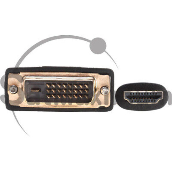 DVI-D to HDMI 3FT Video Cable Dual Link 24+1 TV PC Monitor Display Cord