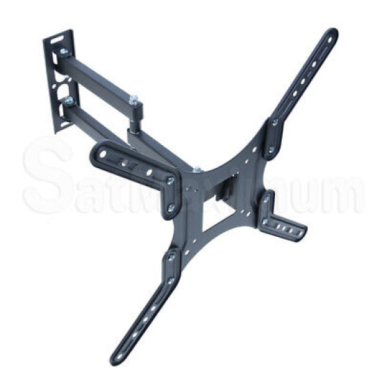 Adjustable TV Wall Mount Bracket 23-55 inch Full Motion Swivel Tilt VESA Bracket
