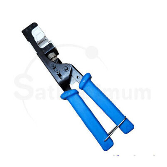 Speed Termination Crimping Tool for CAT6/5e 45 Degree Angled Keystone Easy Jack