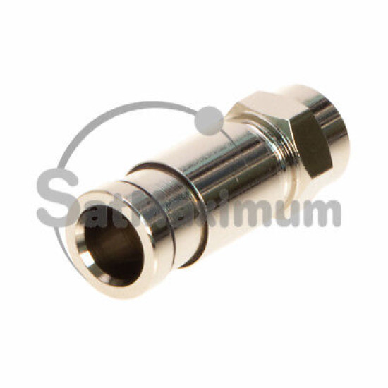 RG6 F-Type Male Compression Connector Adapter for Coaxial Coax Cable - lot