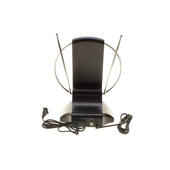 Digital TV Indoor Antenna 50+ Miles 1080p HDTV UHF VHF FM 36dB Signal Booster