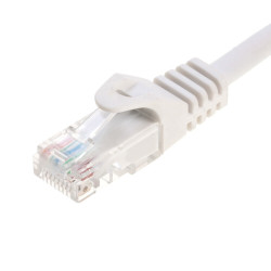 CAT5 Network Patch Cable RJ-45 Ethernet LAN Internet Cable White 1.5FT - 20FT