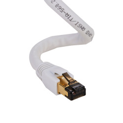 CAT8 Ethernet Cable Super Speed 40Gbps LAN Wire White 0.5FT- 75FT Multipack LOT