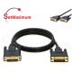 DVI-D to DVI-D Male 3ft Cable Dual Link 24+1 Pin HDTV, PC, Monitor Cord