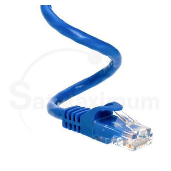 CAT5 Ethernet Patch Cable RJ-45 Internet Cord Blue 1.5FT -  20FT Multi-Pack LOT