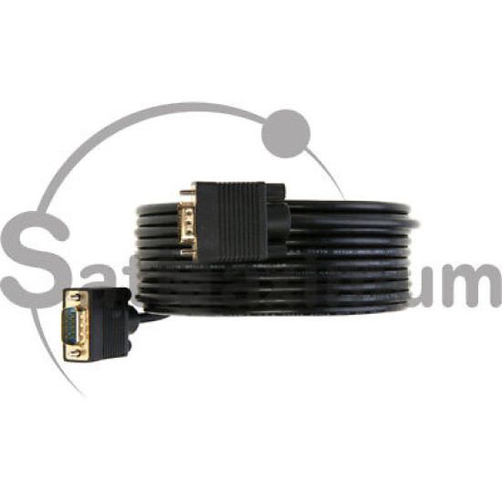 VGA/SVGA 10FT Cable Male to Male HD Monitor HDTV Video Wire 15 PIN Cord