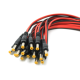 DC Power Pigtail Cable Plug 18AWG 2.1mm x 5.5mm 12V 5A Male Connector Pack Lot