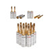 Banana Plug Audio Screw 24K Gold Plated Speaker Wire Jack Connector Pack LOT