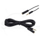 3.5mm 75ft Audio Male to Female Extension Cable AUX Stereo Headphone Slim Cord