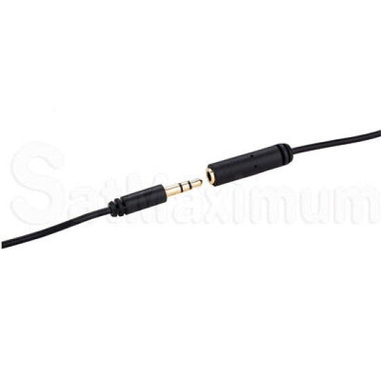 3.5mm 75ft Audio Male to Female Extension Cable AUX Stereo Headphone Slim Cord