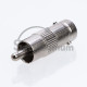 BNC Female to RCA Male ADAPTER Coaxial Connector / Coupler Plug RG59 CCTV - LOT