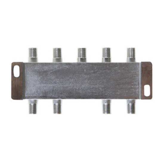 8-Way Coaxial Cable Splitter 5-2300 MHz for RG6 RG59 TV Antenna Multi-Pack LOT