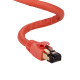 CAT8 Orange STFP Ethernet Cable 40Gbps 2GHz Copper LAN Wire 0.5FT-75FT Multi LOT