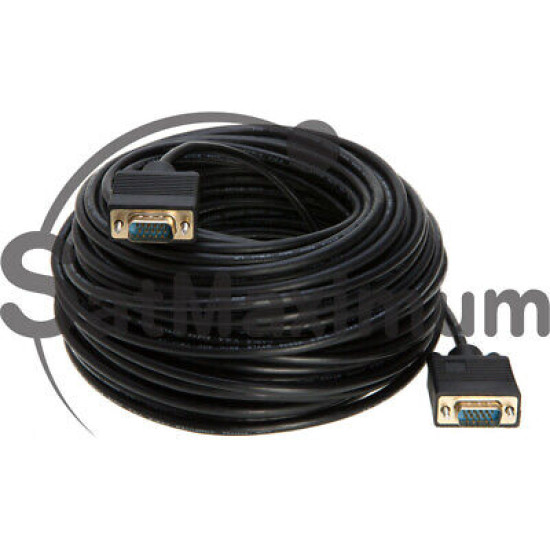 VGA/SVGA 100FT Cable Male to Male Monitor TV Video Wire 15 PIN Cord