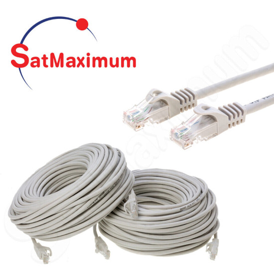 CAT 6 Ethernet Cable Lan Network CAT6 Internet Modem GRAY RJ-45 Patch Cord - LOT
